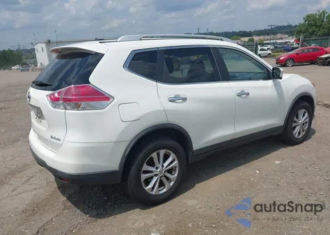 2015 Nissan Rogue Sv from USA, damaged, VIN KNMAT2MV4FP521798